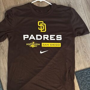 Nike Brown San Diego Padres Tee postseason ready